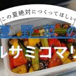 【夏野菜のバルサミコマリネ】この夏絶対に作るべき最強アンティパスト