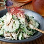 【ゴーヤとささみのゴママヨサラダ】レンジでパパッと！夏の副菜レシピ♪