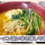 【野菜たっぷり辛ラーメン】アラサー1年生の簡単料理
