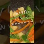 【作り置き】簡単ズボラレシピ/ピーマン・にんじん・じゃがいもを使った和風おかず/簡単調理/3分クッキング