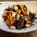 【簡単副菜】レンジで作ったとは思えない程おいしい！ひじきの煮物の作り方Happycooking#96【レンジ料理】【簡単レシピ】【時短料理】