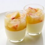 【簡単本格レシピ】桃のグラスデザートの作り方/How to make Peach glass dessert