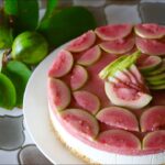 No bake guava cheese cake グァバレアチーズケーキの作り方　Egg less & without oven