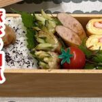 【お弁当】寝坊したᯅ̈٥豚バラ胡瓜さっぱり巻き