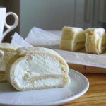 [材料3つ・冷やすだけ] 食パンで作れる！簡単ロールケーキ作り方 No oven Roll cake 롤 케이크