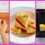 🦀カニカマ卵焼きの作り方🍳可愛い💕お弁当おかず🍱/ Egg recipe