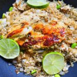 [チキンライス]鶏むね肉と玄米がメインのヘルシなチキンライス|ダイエット対応・ヘルシー料理・簡単なレシピ| MinHealthyFood