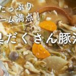【野菜たっぷり！栄養満点！】具だくさん豚汁のレシピ・作り方