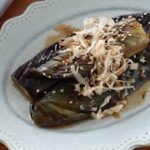 【茄子の大量消費レシピ】めんつゆ煮浸し