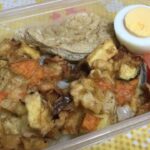 野菜かき揚げのうどん弁当の作り方教えます❤️手作りつゆでいただきます😋