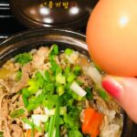 牛丼クッパ　Gukbap (국밥) 【旦那君給食】【日本と韓国のコラボレシピ】Gyuudon Kuppa 🇯🇵🇰🇷😊🍚✨