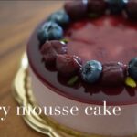 How to make “Cherry mouse cake” チェリームースケーキの作り方