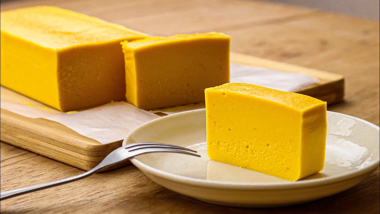 【混ぜて焼くだけ】濃厚かぼちゃのチーズケーキ テリーヌの作り方 / How to make Pumpkin cheese cake terrine レシピ動画