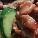 【豚こま✕きゅうり🥒】今日のお弁当🍳リアルな朝の台所