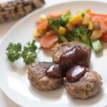 ハンバーグ【土井善晴レシピ】野菜の蒸し煮🥕🥔