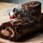 【クリスマスケーキ】ブッシュドノエルの作り方 / How to make Buche de Noel / Christmas chocolate Log Cake
