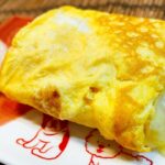 【簡単レシピ】ポテサラがちょっとあまったらやってみて　ポテサラたまご焼き