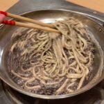 ごまそばの作り方