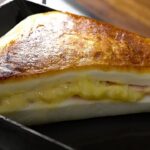 【お弁当おかず】はんぺんにハムとチーズを詰めて焼くレシピ