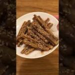 【簡単料理レシピ】 ごぼうの美味し揚げ  ごぼうレシピ  #shorts