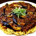 とろとろ茄子と挽肉の極旨あんかけ焼きそばの作り方