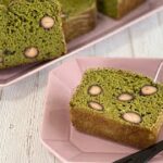 【糖質制限レシピ】やせる！黒豆と抹茶のパウンドケーキ