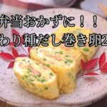 お弁当におすすめなだし巻き卵！変わり種２選