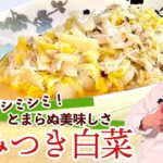 安い！早い！ウマイ！もう止まらないやみつき白菜／野菜たっぷりレシピ／Chinese Cabbage Hot Salad