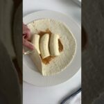 バナナで作る簡単デザート🍰#shorts #簡単レシピ #簡単料理 #スイーツ #デザート #desert #deserteagle #banana #bananacake #chocolate