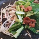 ダイエットでリバウンドしないレシピ・梅干し野菜炒め