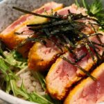 【丼レシピ】外サックサクで中ふっわふわ！まぐろのレアカツ丼