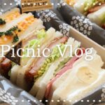 【サンドイッチ弁当でお花見ピクニック】簡単レシピ｜◯◯を使わないことで短時間で4種類作れます｜作り方