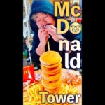 McDonald Tower #Shorts #マクドナルド #マクド #マック #ハンバーガー #ナゲット #ポテト #料理 #レシピ