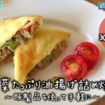 野菜がたっぷり摂れる🥬油揚げ詰め焼き💁‍♀️✨～病院・管理栄養士監修の腎臓病・糖尿病向け料理レシピ動画を配信中「ほすぴたるcooking」～