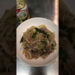 肉野菜炒め(定食屋の味を目指して) #shorts