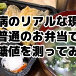 【血糖値測定】糖尿病のリアルな現実!普通のお弁当で血糖値を測ってみた