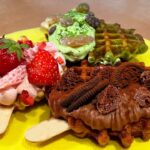 【ホットケーキミックスで簡単!!】話題のワッフルバーの作り方【シェフの天下逸品】