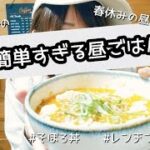 【春休み昼ごはん】安いひき肉で時短うまランチ/そぼろ丼/レンチン麻婆豆腐