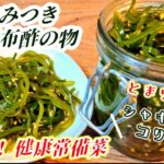 【やみつき切り昆布中華酢の物】人気健康常備菜！作り置きレシピ/茎わかめでも簡単副菜おつまみ/生活習慣病、糖尿病、がん予防、ダイエット食