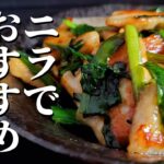 【ニラ】レシピ3選｜超簡単レシピから、メイン料理まで！絶対得する！！