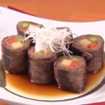 【お料理レシピ】BSフジ「ごちそうさまのカタチ」（＃53高知・土佐あかうしと野菜のロール巻き）