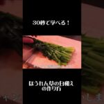 【ほうれん草の白和え】３０秒で学べる！絶品副菜レシピ！！　＃shorts ＃和食料理人　＃板前