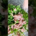 やみつき♡無限サラダ！！　#もやし #豆苗 #簡単レシピ #簡単料理 #野菜苦手克服 #shorts