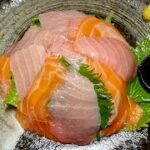 #shorts 動画の続き ＼パカッ／が笑だけど美味しい海鮮丼作り→実食 #sushi