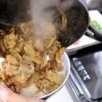 新玉ねぎの牛丼です。