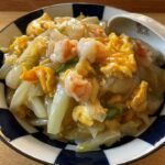 海老と白菜の旨味丼！（中華丼風）【人気料理研究家が教える簡単レシピ】