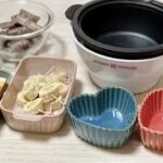 電気ラーメン丼でチョコフォンデュ子供も喜ぶ朝ごはんチョコバナナ