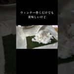 高校生男子のお弁当／部活めしにおにぎらずより簡単おかず巻き／ウィンナー巻編