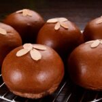 【チョコガナッシュパンの作り方】フォンダンショコラのようなスイーツパン