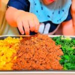 【時短レシピ】3色そぼろ丼で3児の子供が大喜び!【ホットプレート】